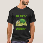 Der Schildkrötenflüsterer T-Shirt (Vorderseite)