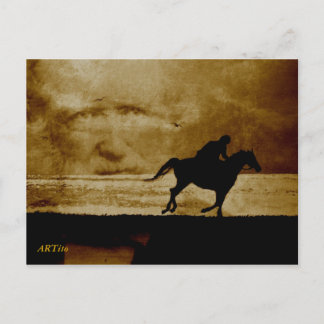 Der Schimmelreiter - Theodor Storm Postkarte