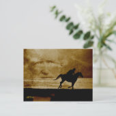 Der Schimmelreiter - Theodor Storm Postkarte (Stehend Vorderseite)