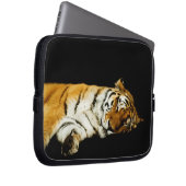 Der schlafende Amur-Laptop-Sieb Laptopschutzhülle (Vorne Rechts)