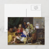 Der schlafende Christus, 1655 Postkarte (Vorne/Hinten)