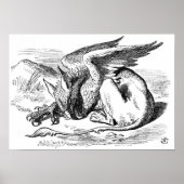 Der schlafende Griffin Poster (Vorne)