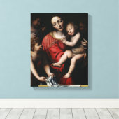 Der schlafende Jesus Leinwanddruck (Insitu (Holzboden))