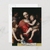 Der schlafende Jesus Postkarte (Vorne/Hinten)