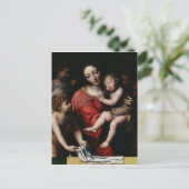 Der schlafende Jesus Postkarte (Stehend Vorderseite)
