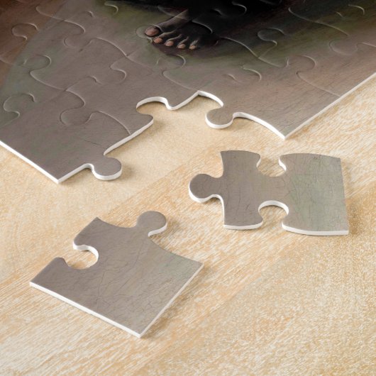 Der schlafende Sinti und Roma, Henri Rousseau Puzzle (Seite)