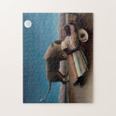 Der schlafende Sinti und Roma, Henri Rousseau Puzzle (Vertikal)