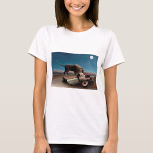 Der schlafende Sinti und Roma, Henri Rousseau T-Shirt