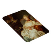 Der Schläfer, 1759 (Öl auf Leinwand) Magnet (Rechte Seite)