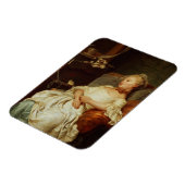 Der Schläfer, 1759 (Öl auf Leinwand) Magnet (Linke Seite)