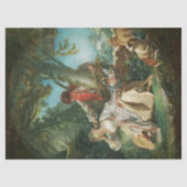 Der Schlafstopp von François Boucher Seidenpapier (Vorderseite)