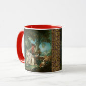 Der Schlafstopp von François Boucher Tasse (Vorderseite Links)