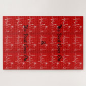 Der Schlag geht - Posten-Herzbeschwerden weiter Puzzle (Horizontal)