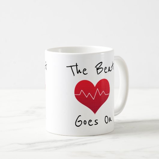 Der Schlag geht weiter Kaffeetasse (VorderseiteRechts)