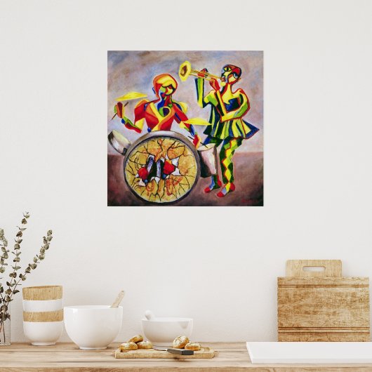 DER SCHLAG POSTER (Küche)