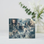 DER SCHLAG VON FÜNF ARMIES™ POSTKARTE (Stehend Vorderseite)