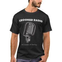 Der Schlagersänger-Radio-T-Shirt der Männer