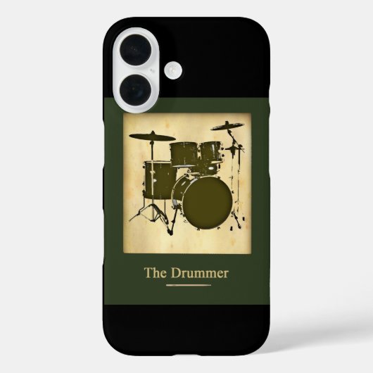 der Schlagzeuger der Band Case-Mate iPhone Hülle (Rückseite)