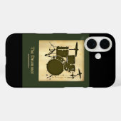 der Schlagzeuger der Band Case-Mate iPhone Hülle (Rückseite (Horizontal))