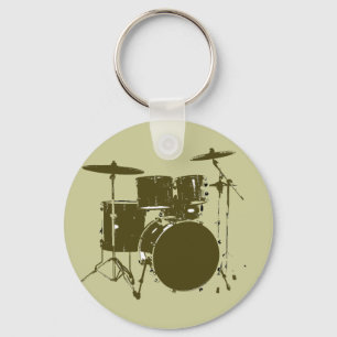 der Schlagzeuger der Band Schlüsselanhänger