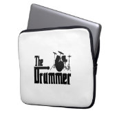 Der Schlagzeuger Laptopschutzhülle (Vorderseite Links)