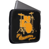Der Schlagzeuger Laptopschutzhülle (Vorne Rechts)