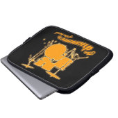 Der Schlagzeuger Laptopschutzhülle (Vorne Knopf)