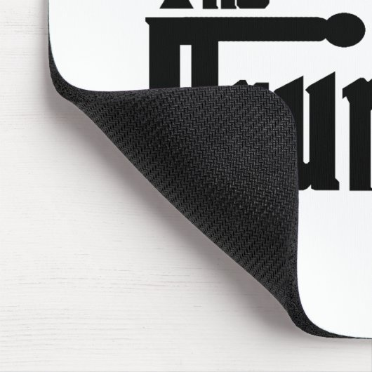 Der Schlagzeuger Mousepad (Ecke)