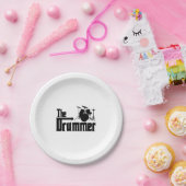 Der Schlagzeuger Pappteller (Party)