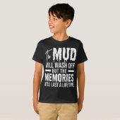 Der Schlamm wird lustig abgewaschen Mudding T-Shirt (Vorne ganz)