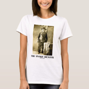 Der Schlangen-Jäger (Vintage Foto-Schlangen-Häute) T-Shirt