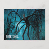 Der schlanke Mann und das verlorene Soul Postkarte (Vorderseite)