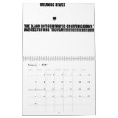 Der schlechte Fleck-Kalender Kalender (Feb 2027)