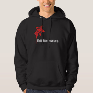 Der schlechte Gewohnheitenschwarze Hoodie