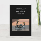 Der schlechte Tag Karte (Vorderseite)