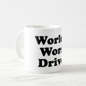 Der schlechteste Fahrer der Welt Kaffeetasse (Vorderseite Links)