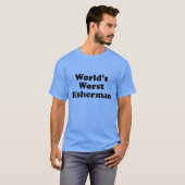Der schlechteste Fischer der Welt T-Shirt (Vorne ganz)