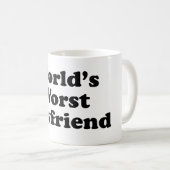 Der schlechteste Freund der Welt Kaffeetasse (VorderseiteRechts)