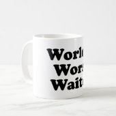 Der schlechteste Kellner der Welt Kaffeetasse (Vorderseite Links)