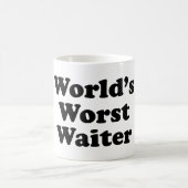Der schlechteste Kellner der Welt Kaffeetasse (Mittel)