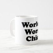 Der schlechteste Leiter der Welt Kaffeetasse (Vorderseite Links)