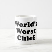 Der schlechteste Leiter der Welt Kaffeetasse (Mittel)