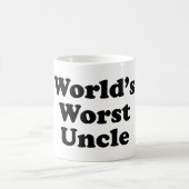 der schlechteste Onkel der Welt Kaffeetasse (Mittel)