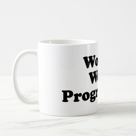 Der schlechteste Programmierer der Welt Kaffeetasse (Links)