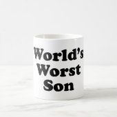 Der schlechteste Sohn der Welt Kaffeetasse (Mittel)