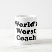 Der schlechteste Trainer der Welt Kaffeetasse (Mittel)