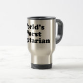 Der schlechteste Vegetarier der Welt Reisebecher (VorderseiteRechts)