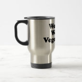 Der schlechteste Vegetarier der Welt Reisebecher (Links)