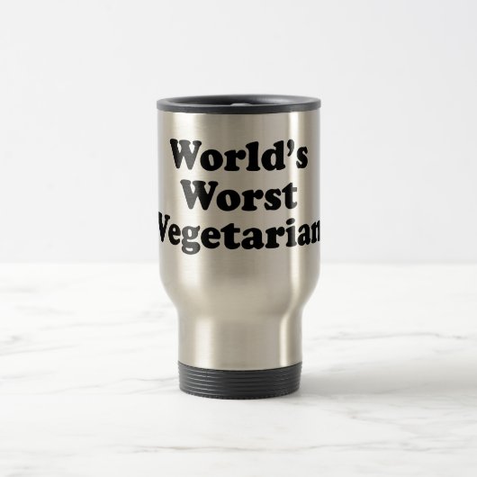 Der schlechteste Vegetarier der Welt Reisebecher (Mittel)