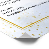 Der Schleier - Erweckende Ermächtigungsgedichte Poster (Ecke)